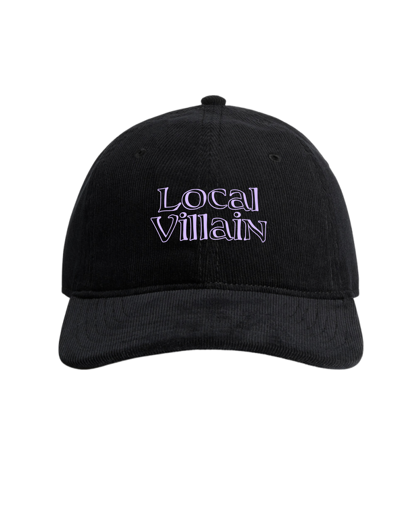 Local Villain Embroidered Black Cap by Family Store