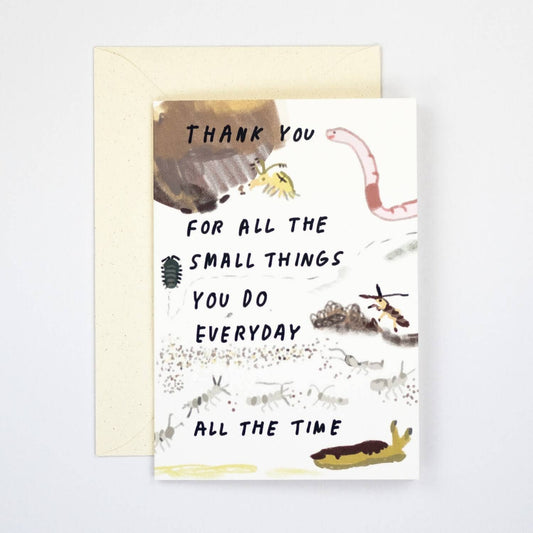 Thank you for all the small things