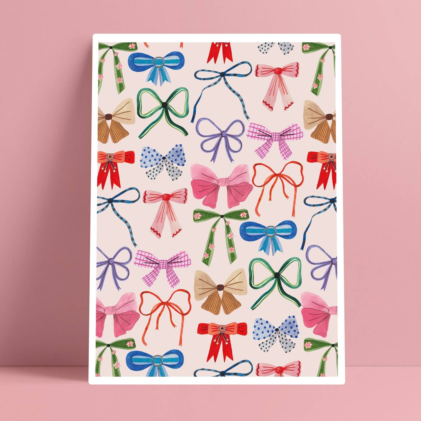 Bows A4 Print