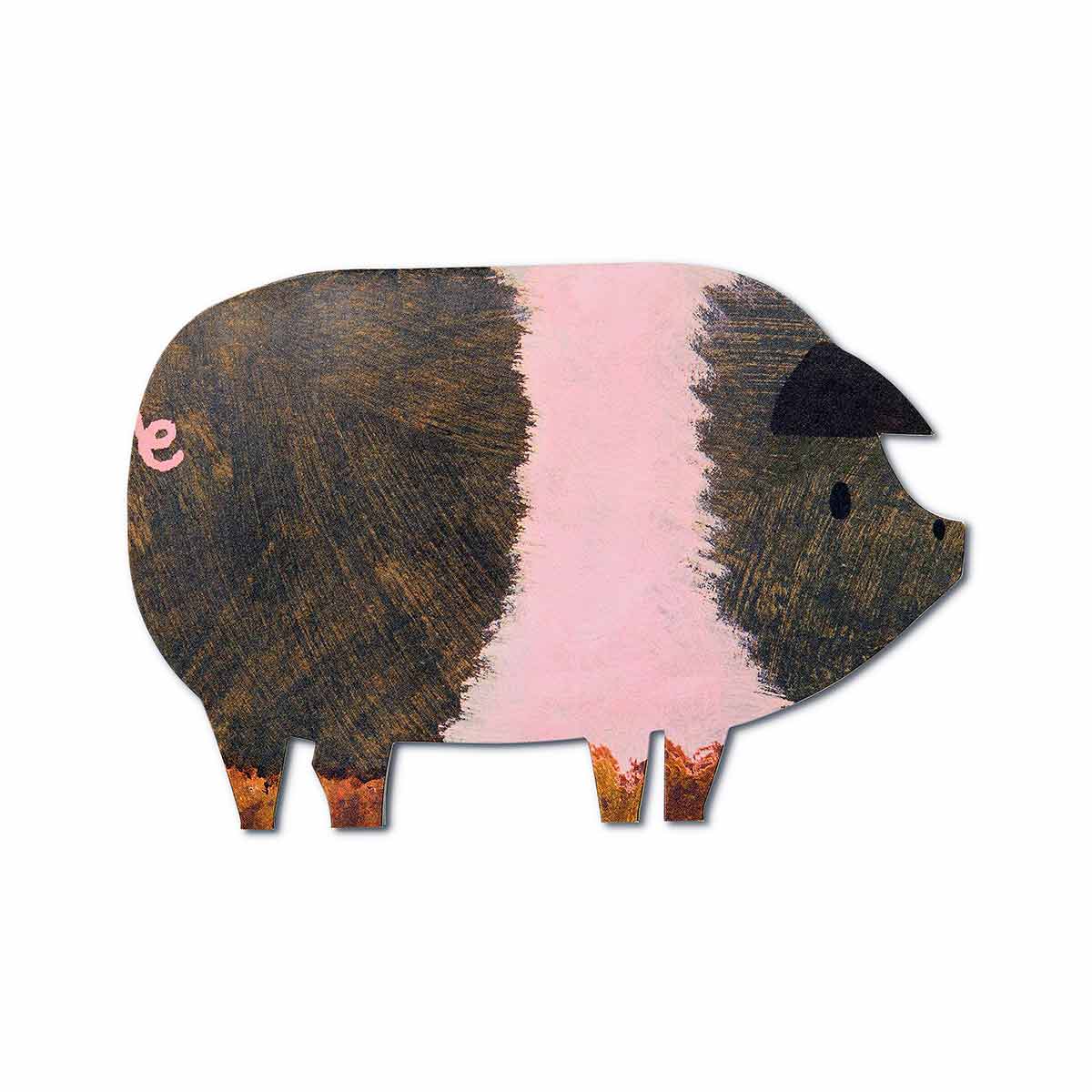 Striped Pig Birthday | Father’s Day Card | Kid Birthday Card