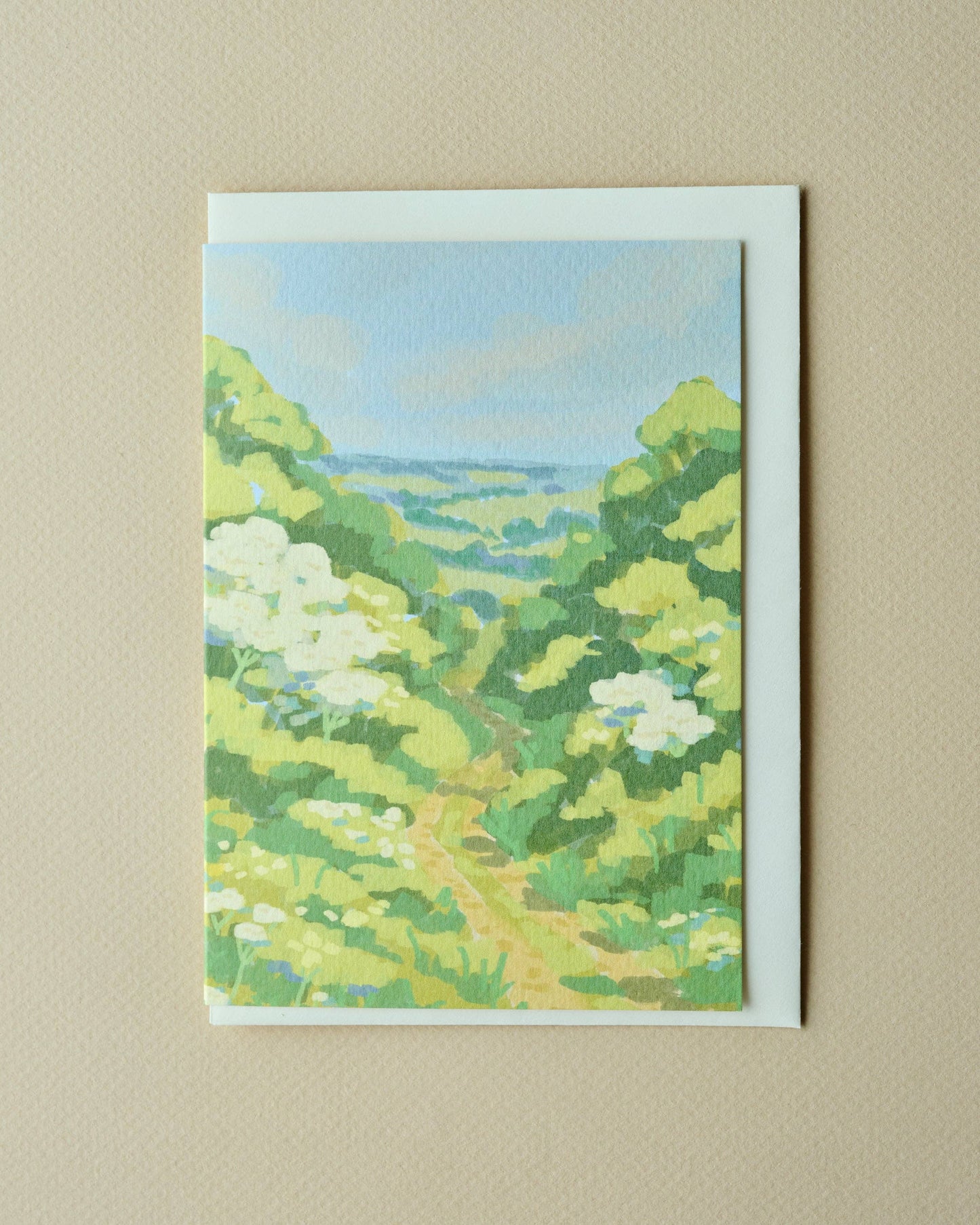 The Valley Greetings Card