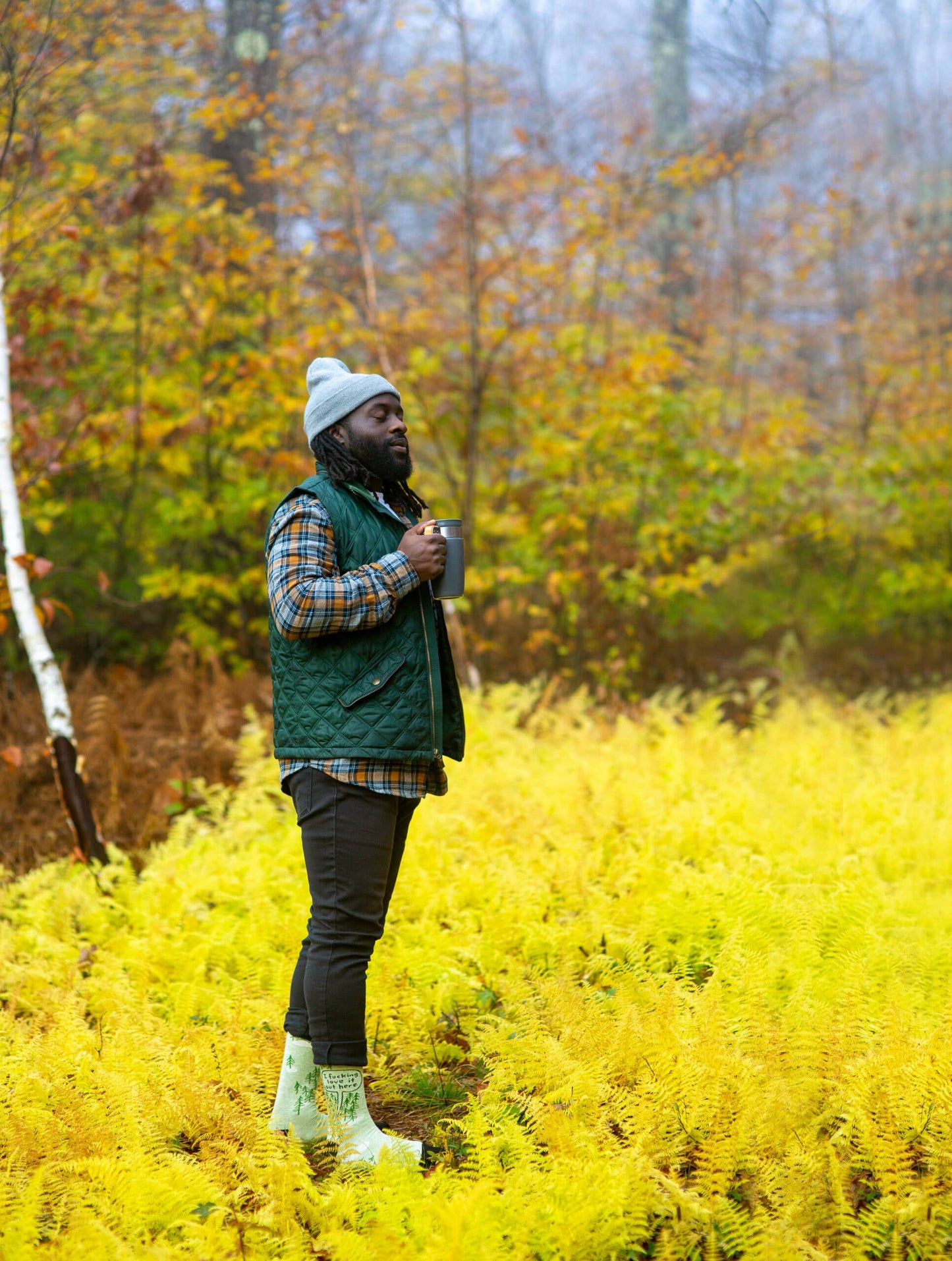 I Fucking Love It Out Here Men's Socks
