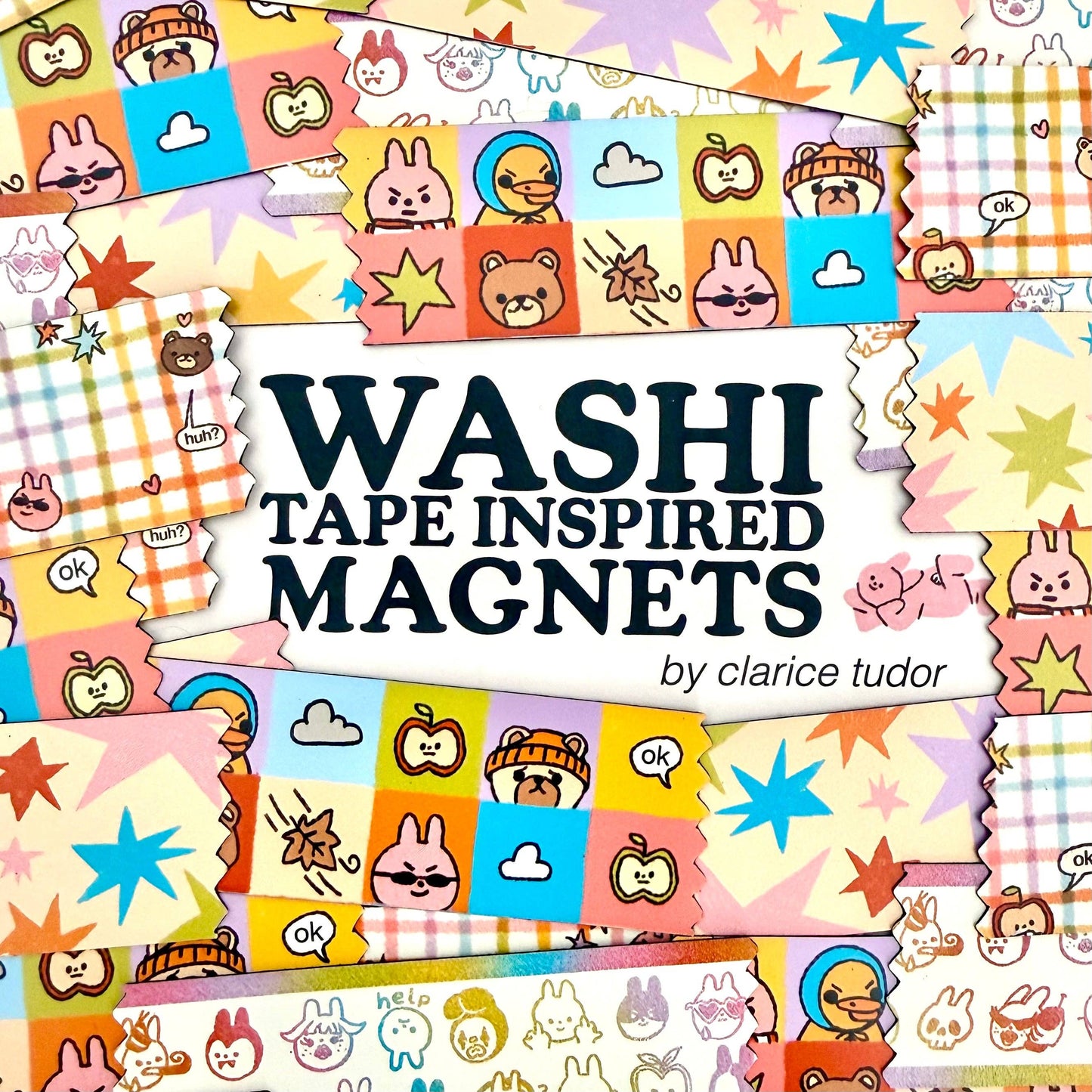 Washi Tape Magnet Set