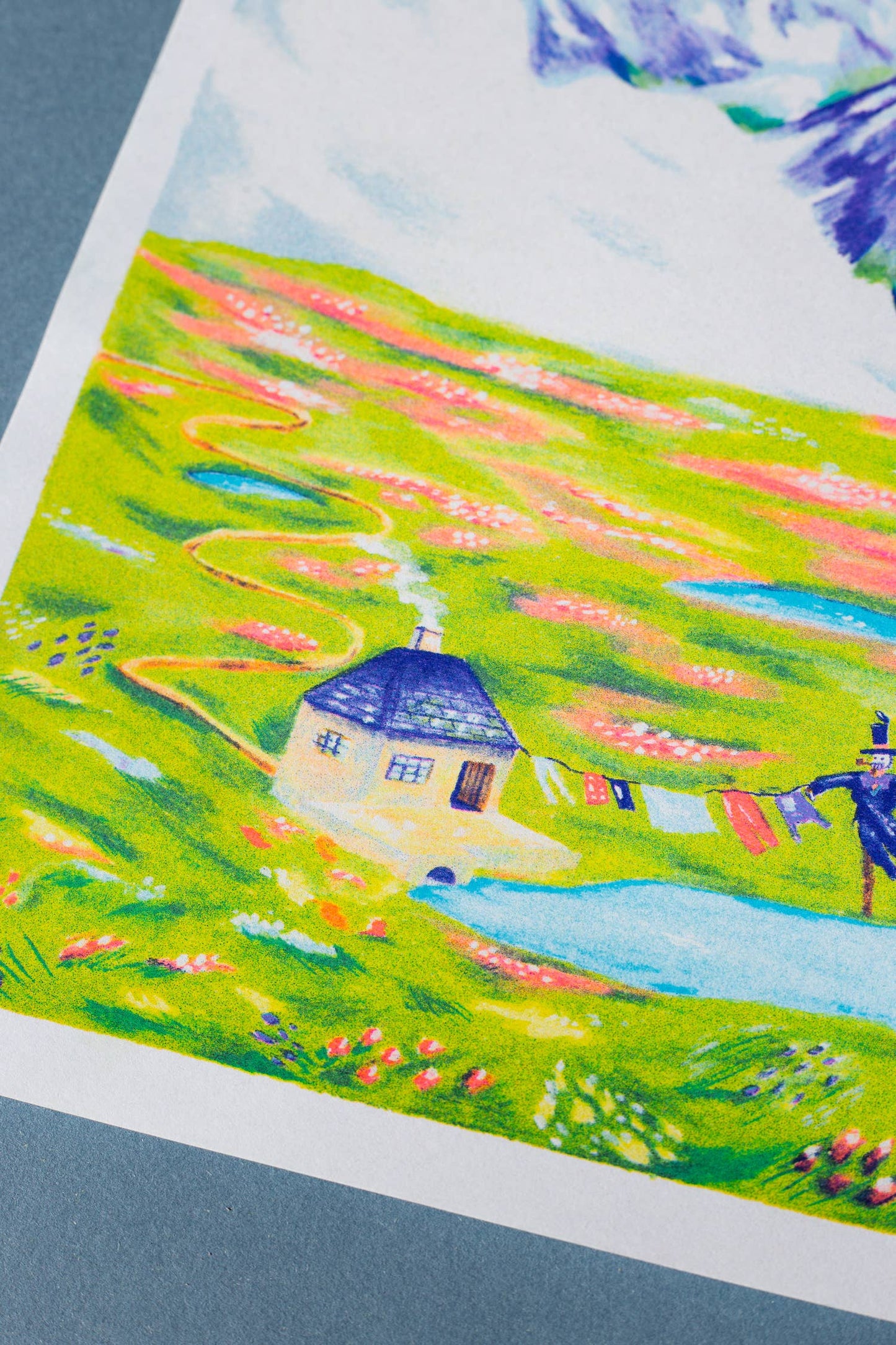 The Traveling Castle A3 Print