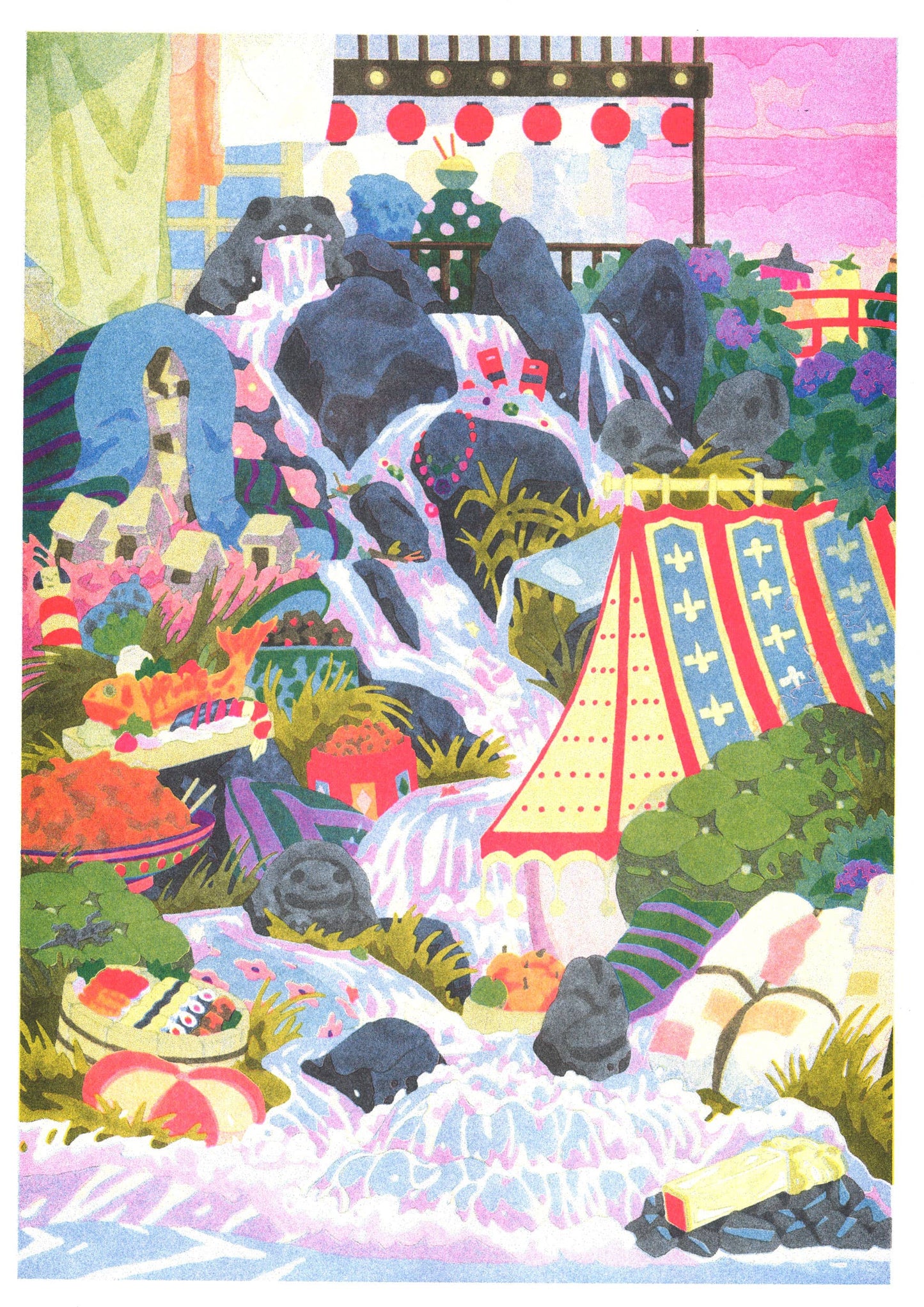 A3 poster - Miyazaki/Chihiro - Camille Gobourg