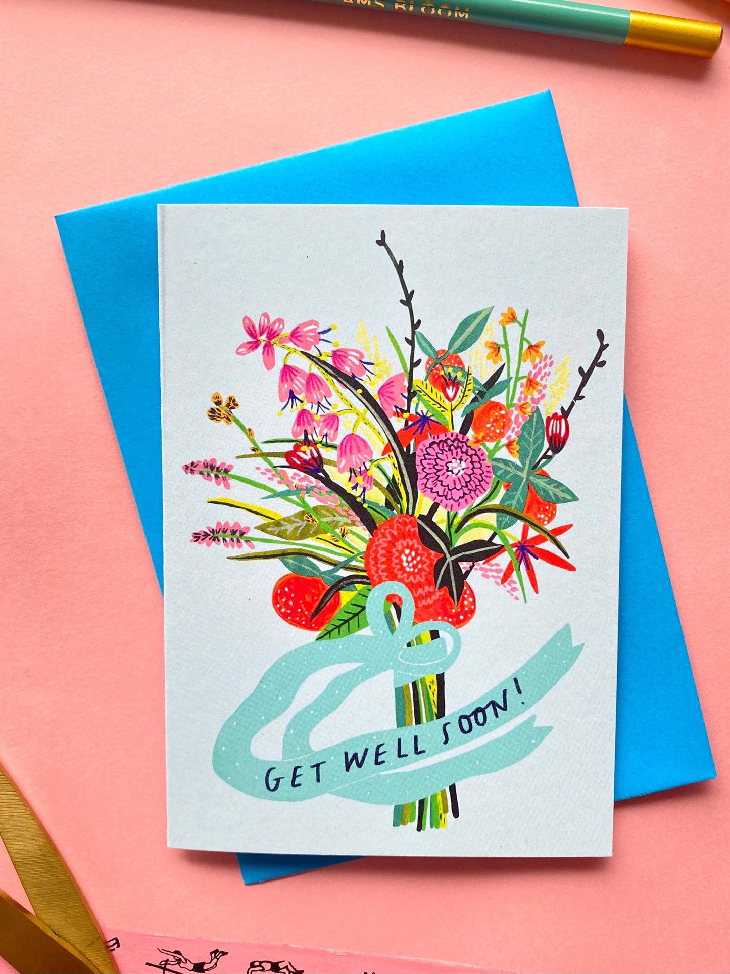 Get Well Soon Greetings Card