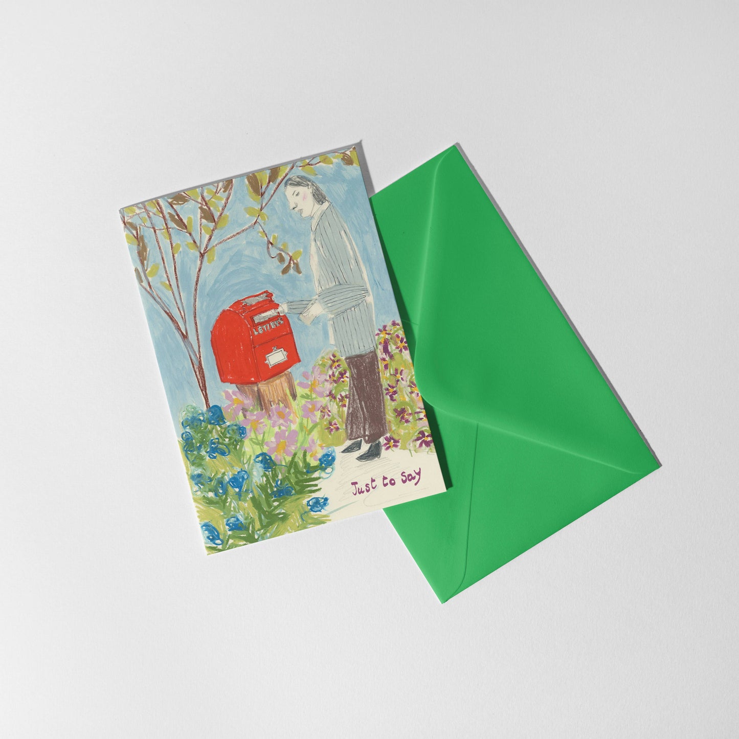 Just To Say A6 Card