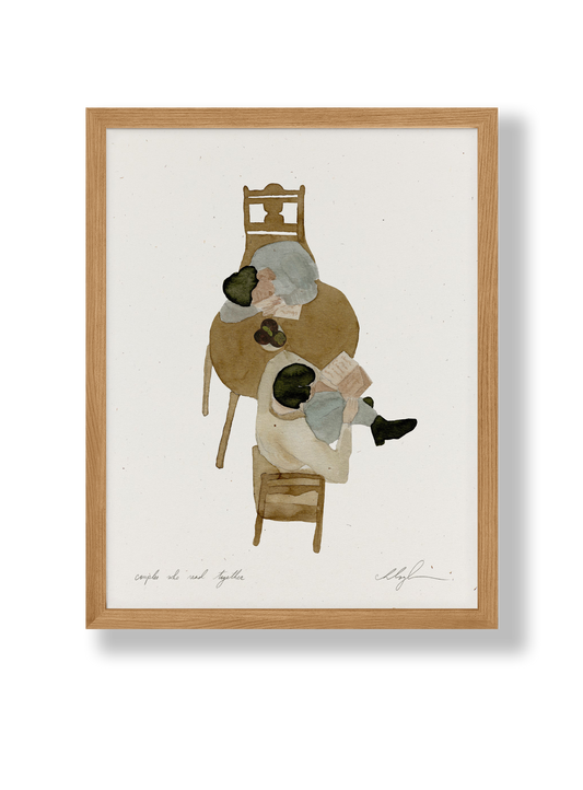 Couples Who Read Together Print