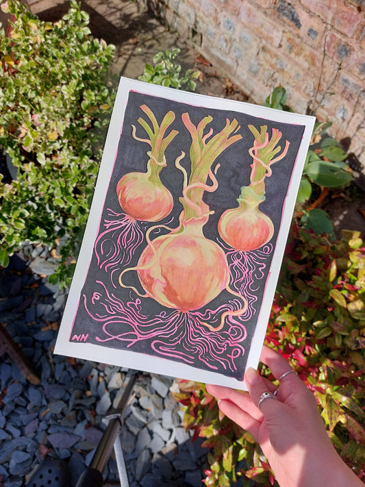 Onion Print (A4)