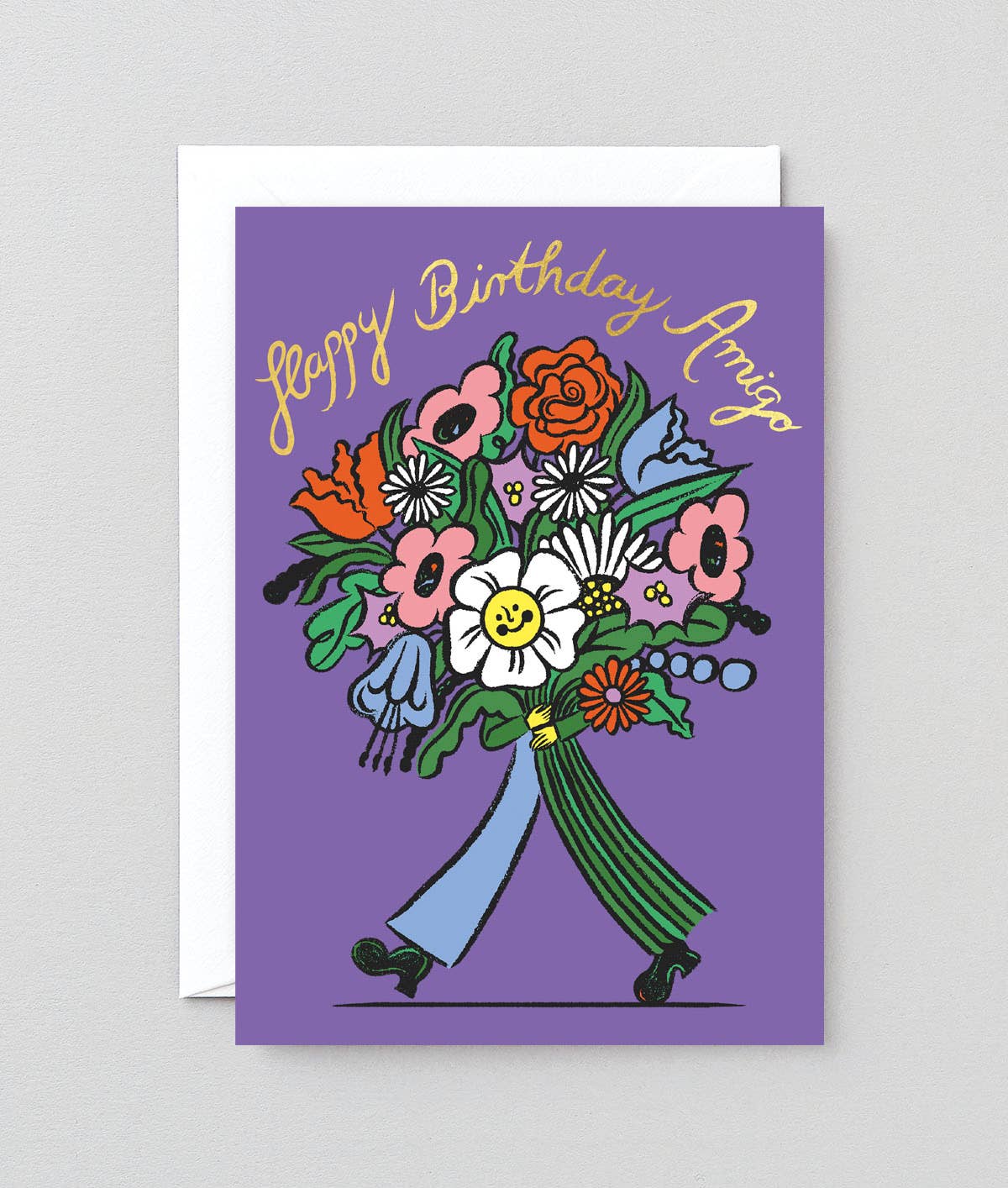 Happy Birthday Amigo' Greetings Card