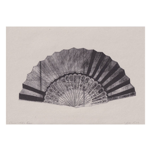 Charlottes Fan A4 Risograph Print
