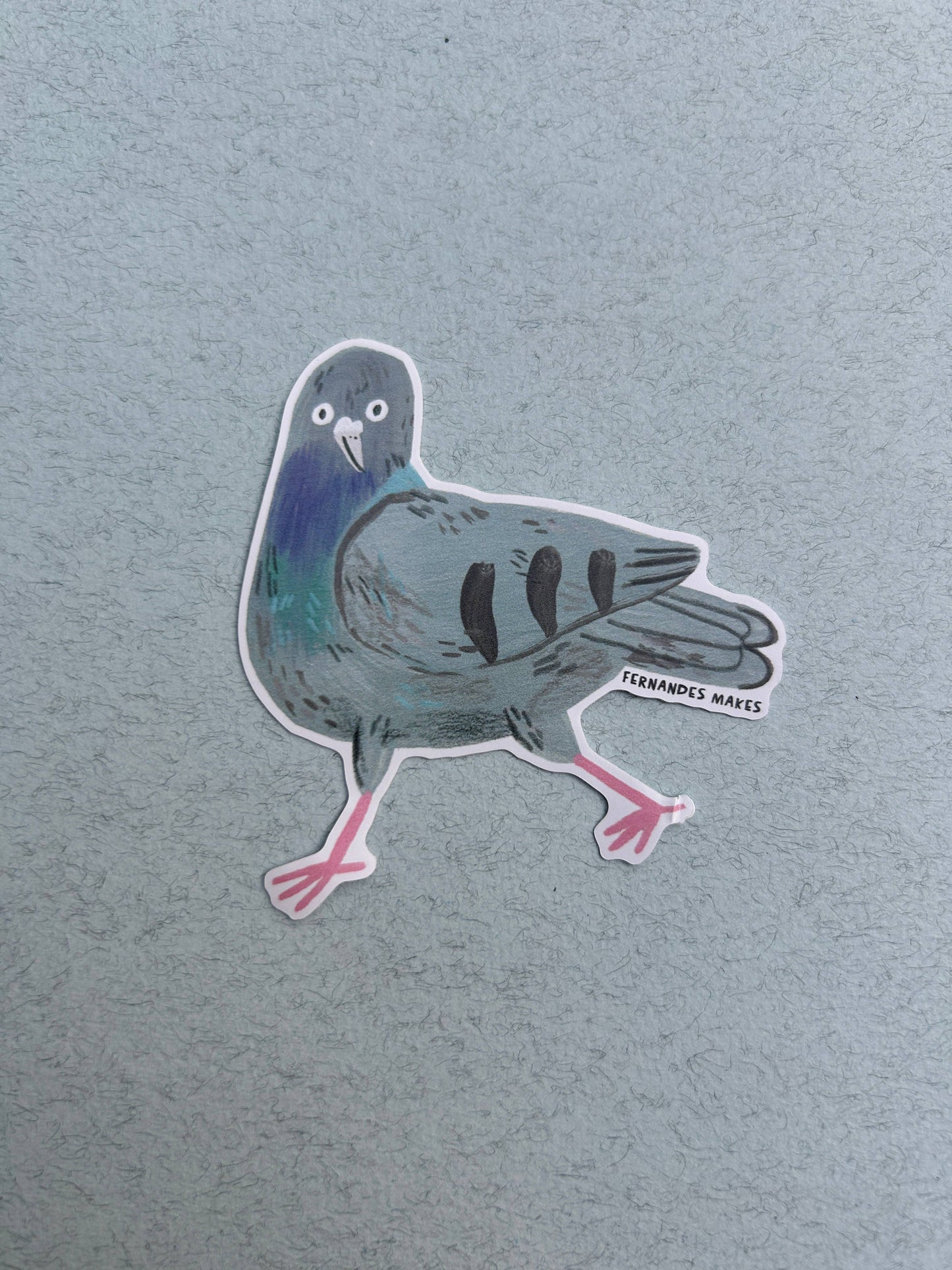 Paprika The Pigeon Vinyl Sticker