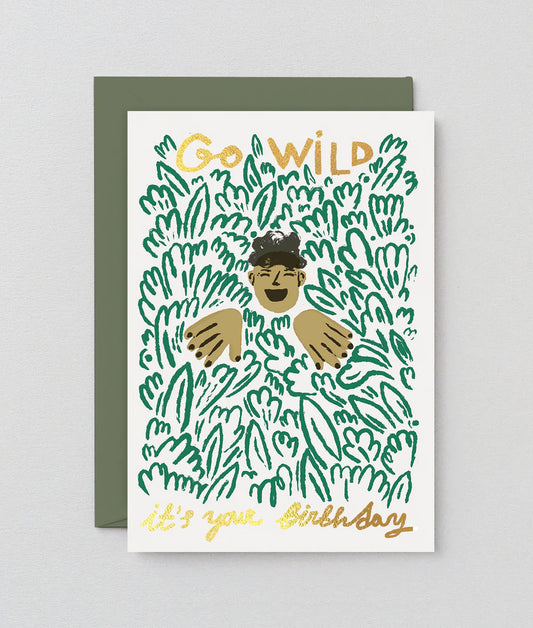 Go Wild Birthday Card