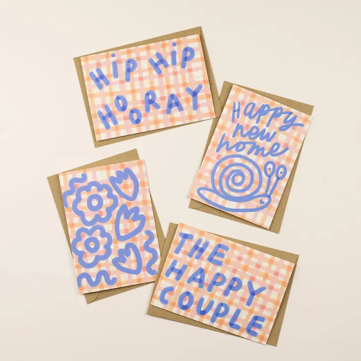 Happy New Home Snail Card