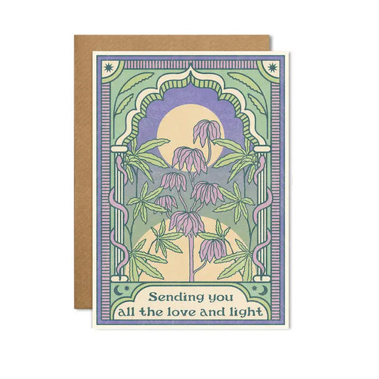 Sending  Love and Light Card