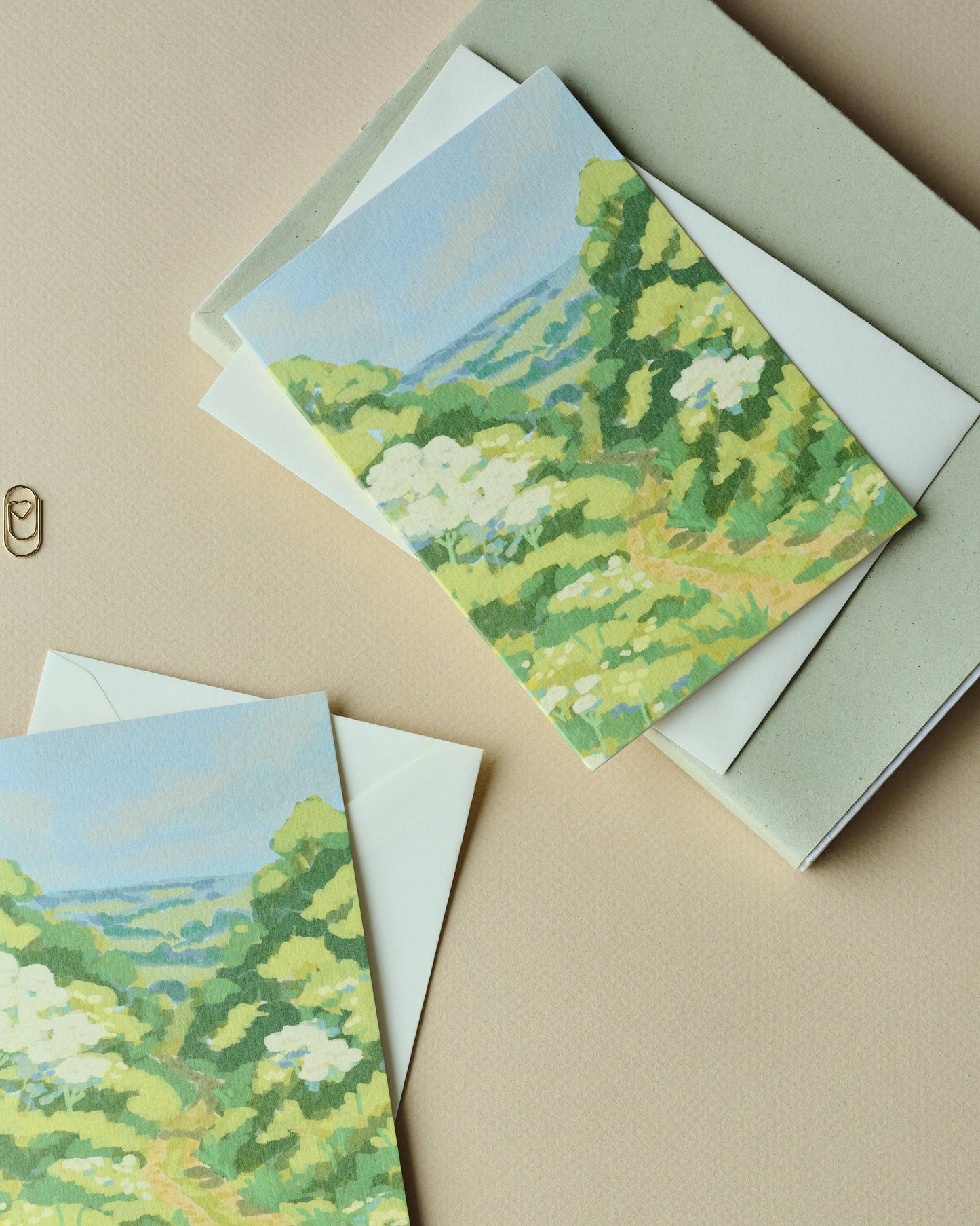 The Valley Greetings Card