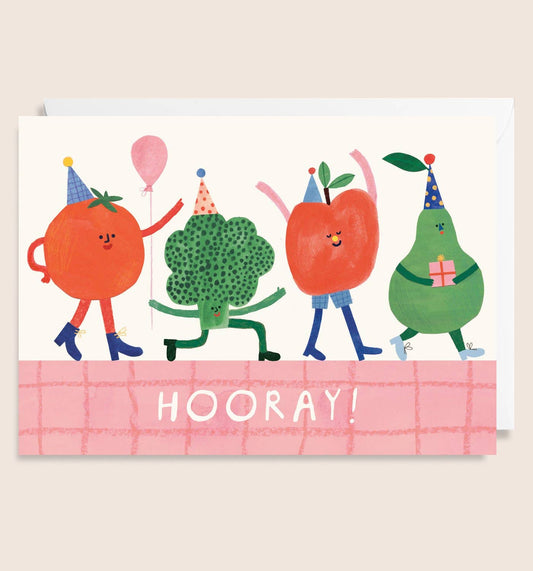 Birthday Card | Fruit & Veg Parade