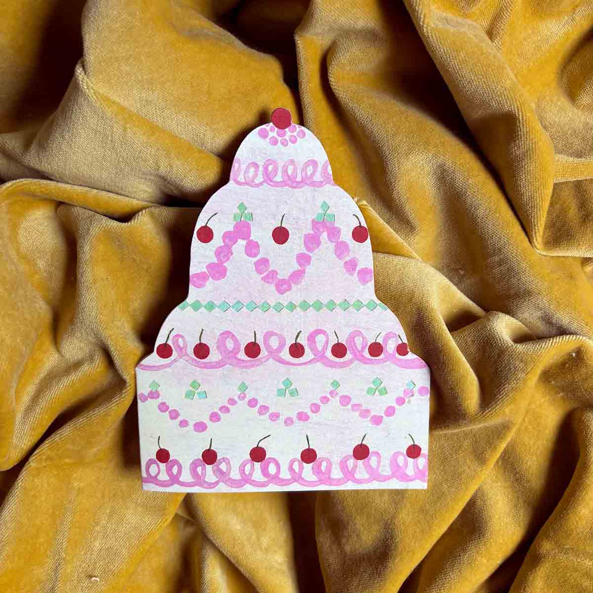 Wedding Cake Greeting Card