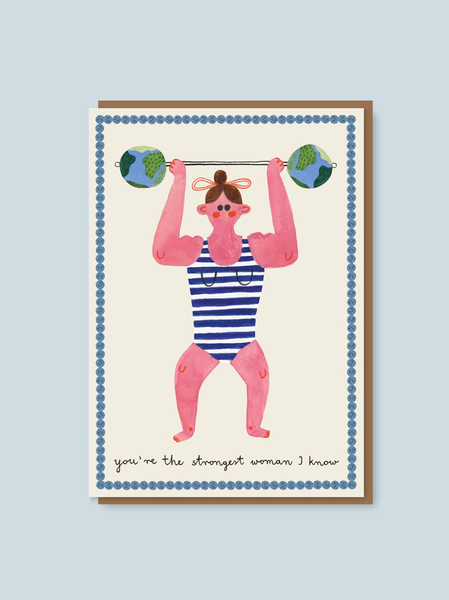 YOU'RE THE STRONGEST card