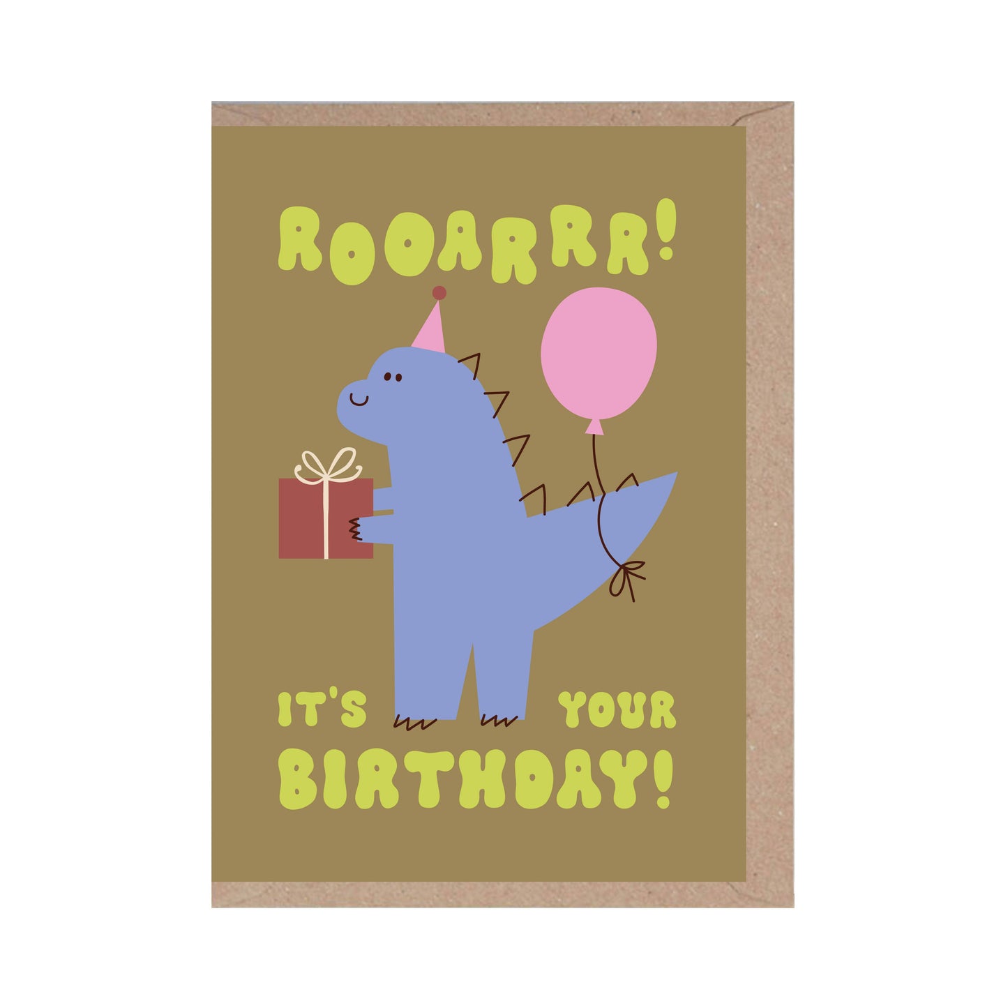 Roar! Dinosaur Birthday Card