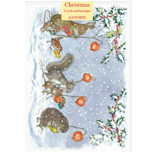 Animals with Chinese lanterns - Christmas Pack