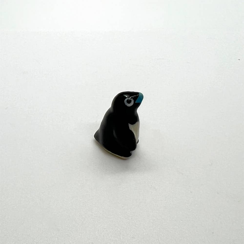 Mini Ceramic Figurines, Assorted Colour, Approx. 2cm: Badger (#21)