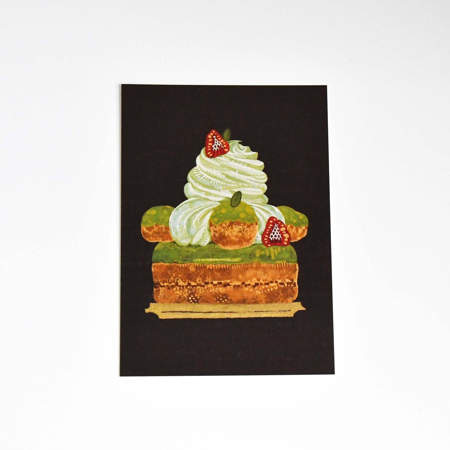Yuko Kurihara Dessert Sweets Motif Artist Postcard Spacecraft