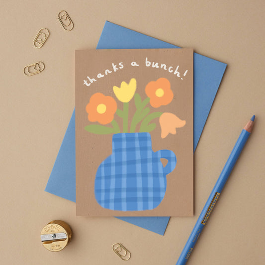 Thanks a Bunch Greetings Card