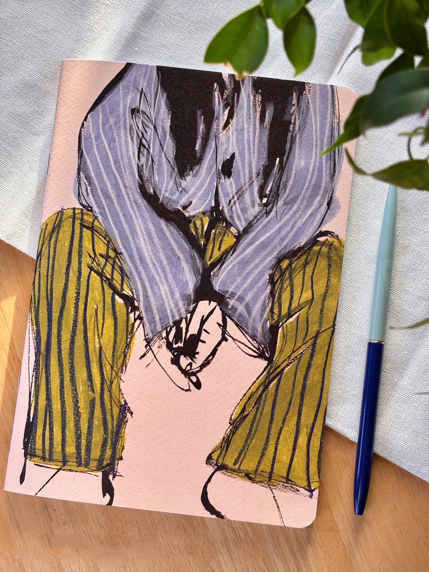 Slow Sunday Morning A5 Softcover Notebook