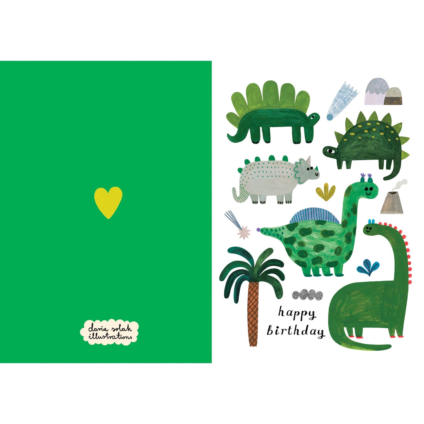 DINOSAURS card