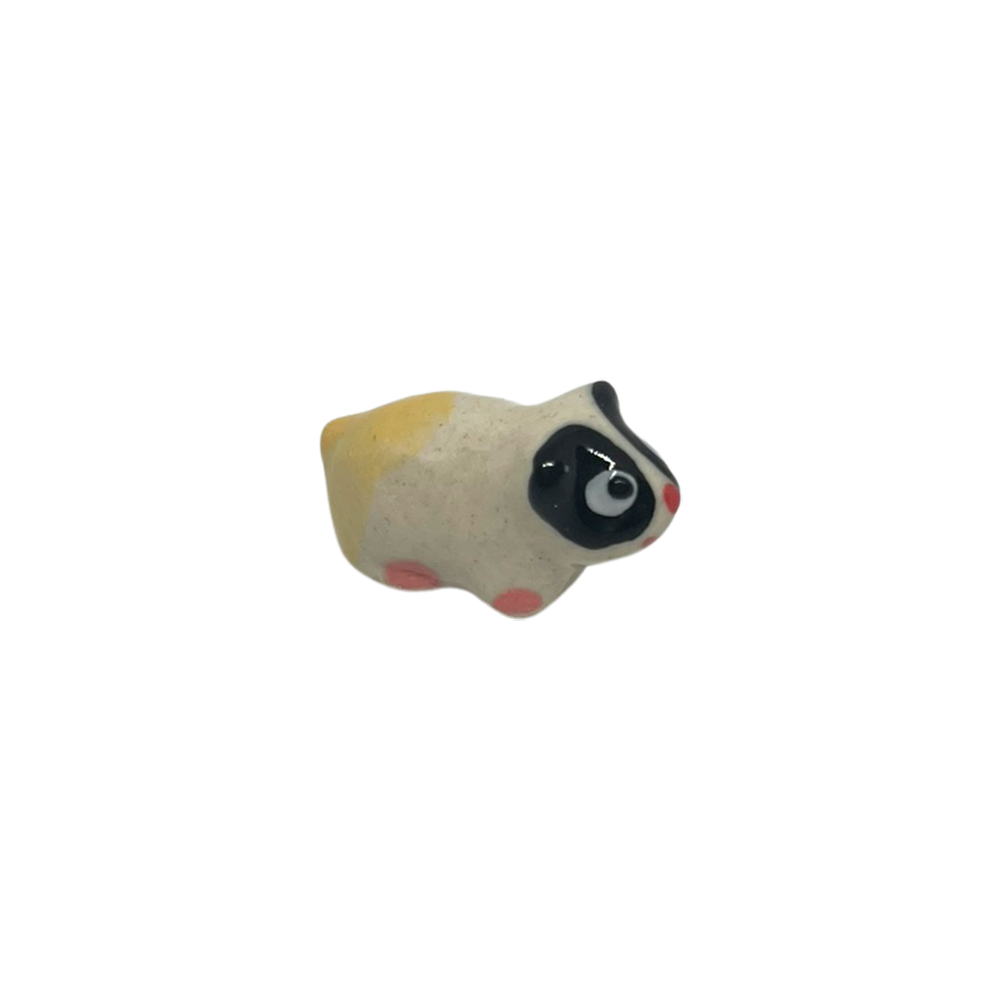 Mini Ceramic Figurines, Assorted Colour, Approx. 2cm: Badger (#21)