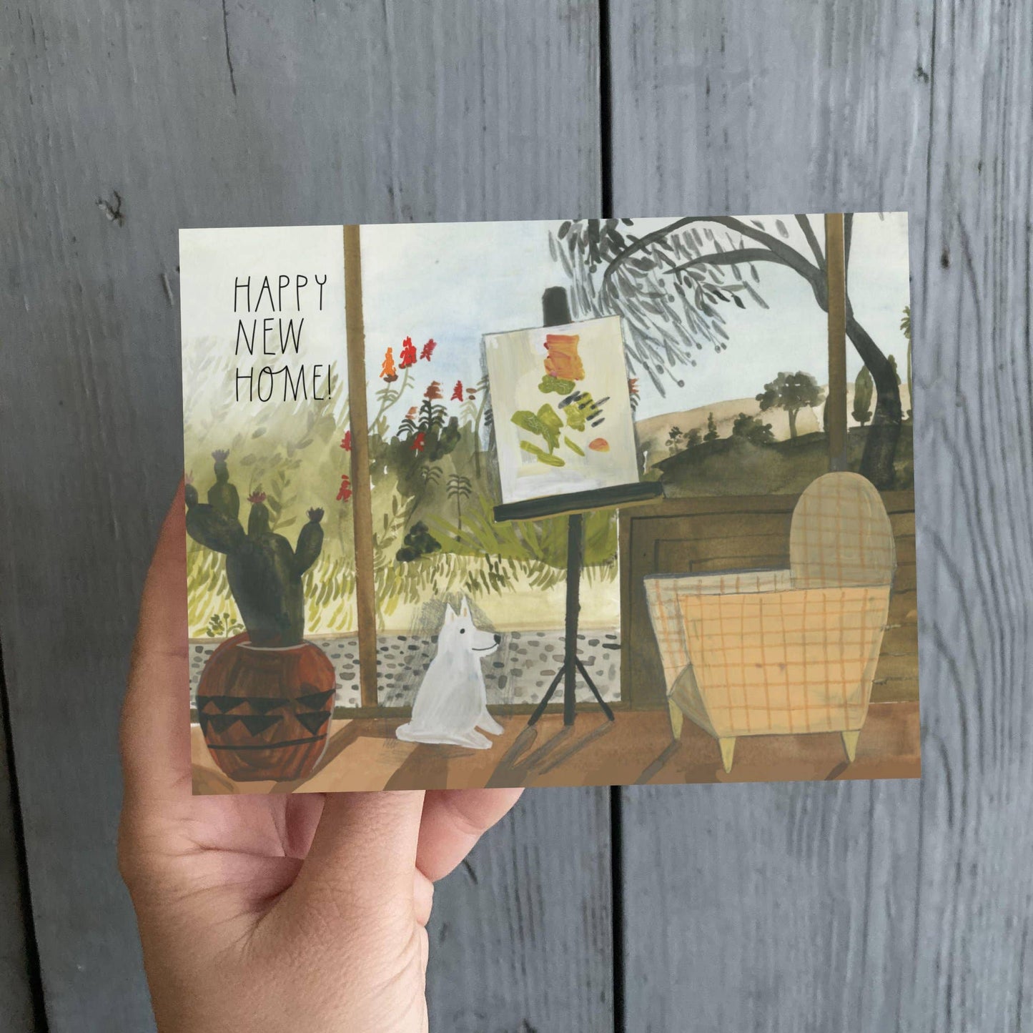 Happy New Home Greeting Card: Sleeved Single A2 Card