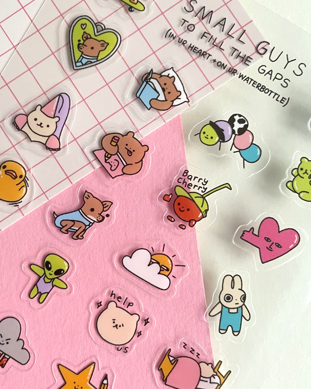 Small Guys Sticker Sheet