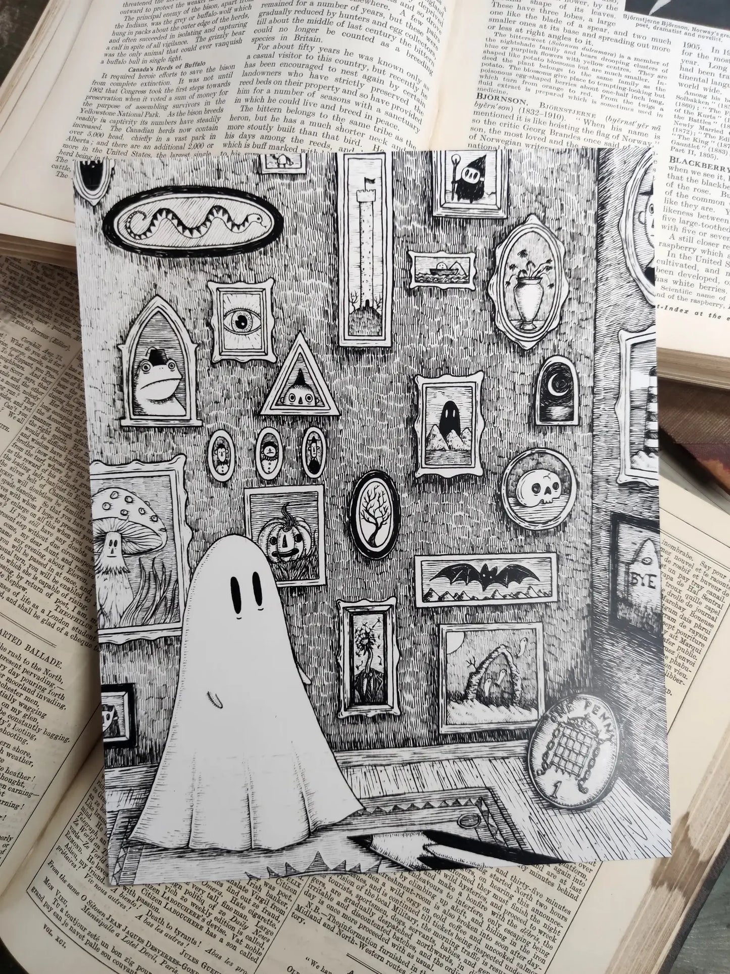In My Room- Ghost Gallery Art Print: A4