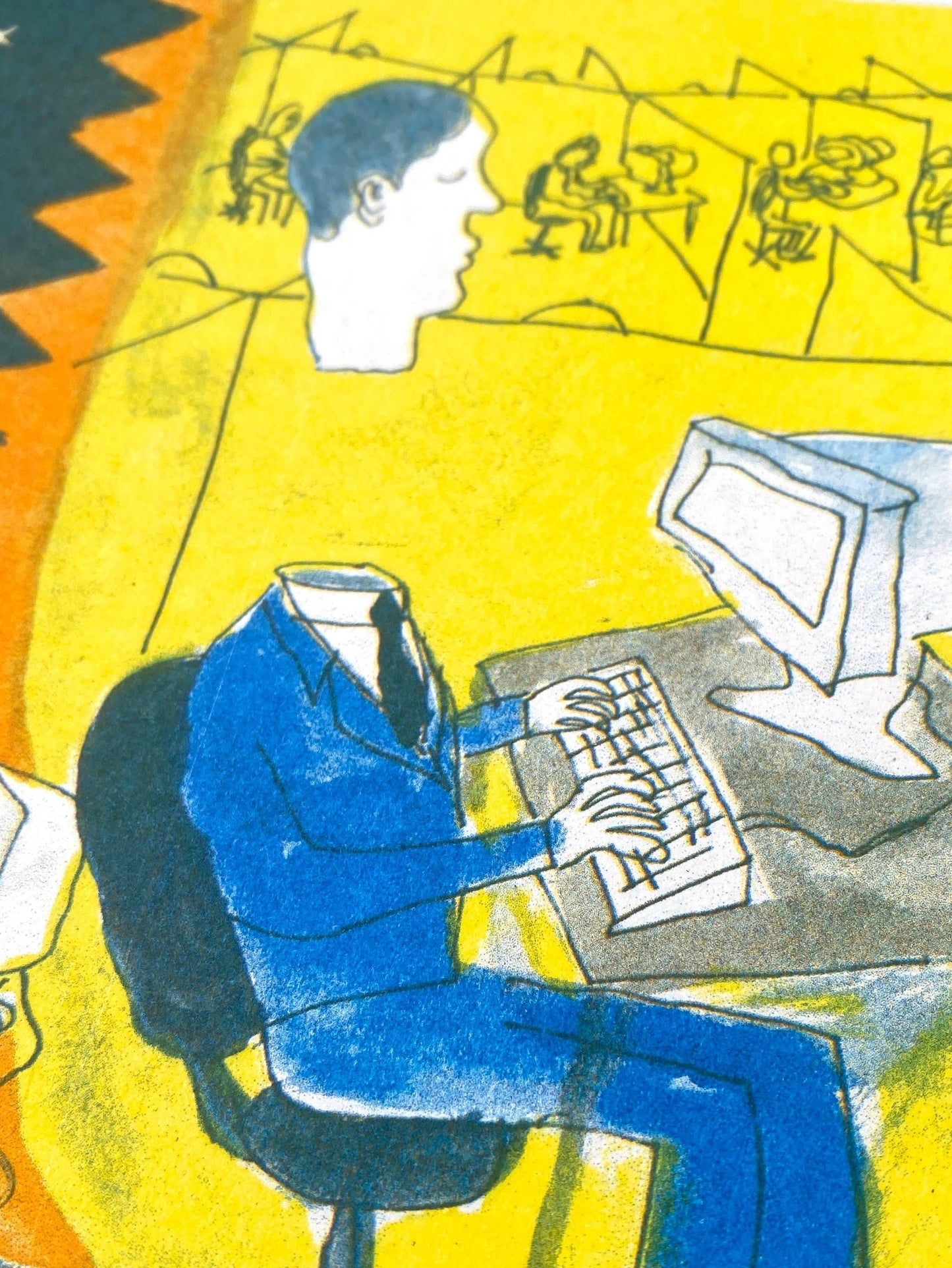 Work - A4 Riso Print