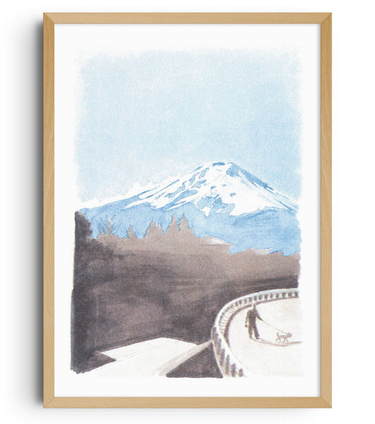 A3 Poster Goo Ltd - On the return train from....