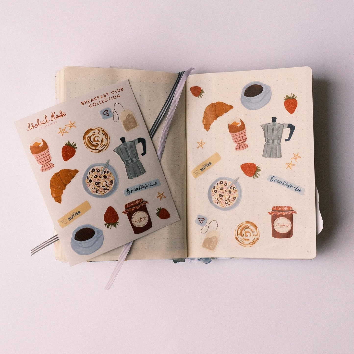 Breakfast Club Vinyl Sticker Sheet