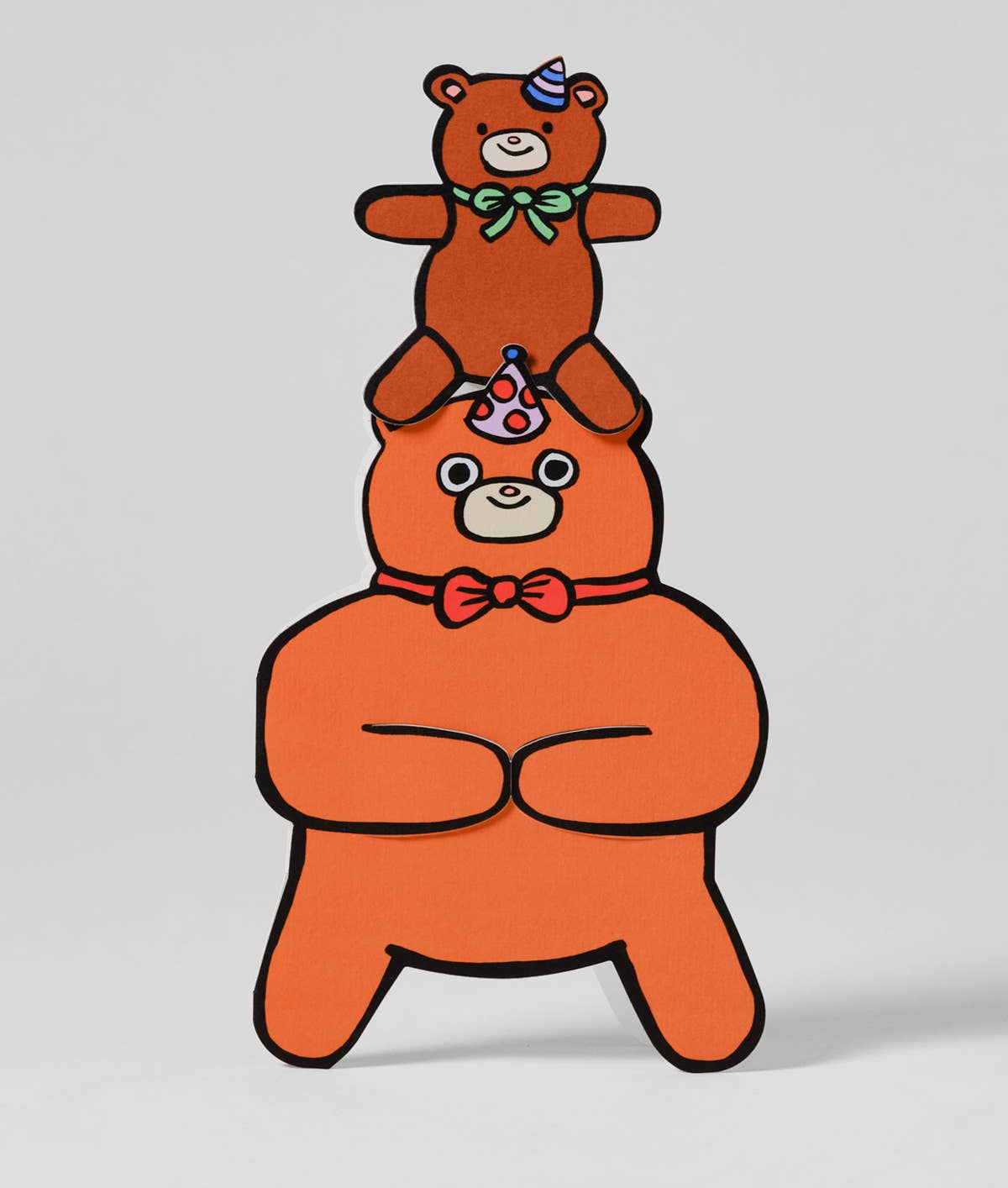 Bear With Mini Card Kid's Greeting Card