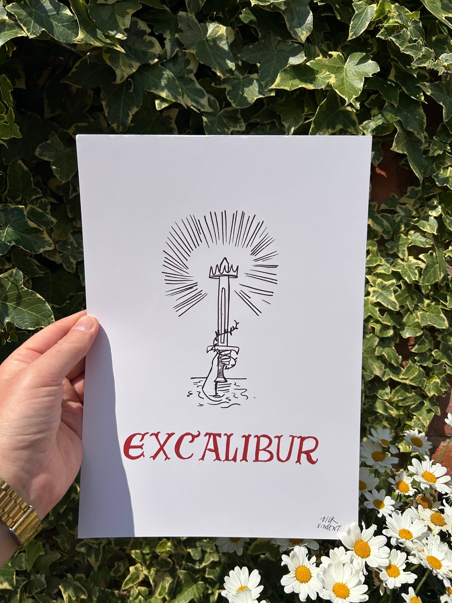 Excalibur print 
