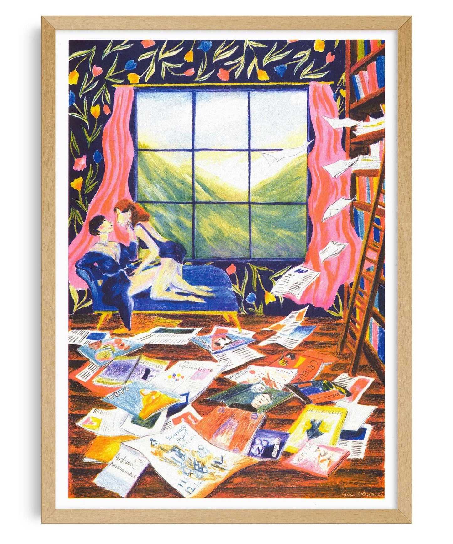 A3 Poster - Laura Olivieri - Paper Jam
