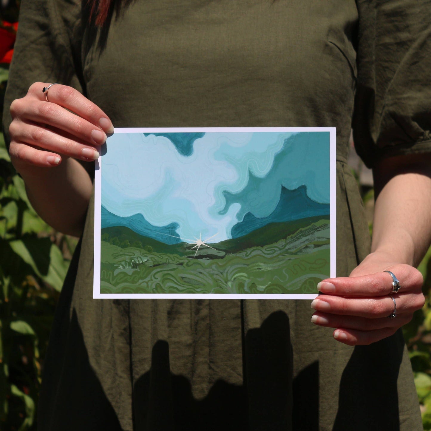 Distant Light Print A4
