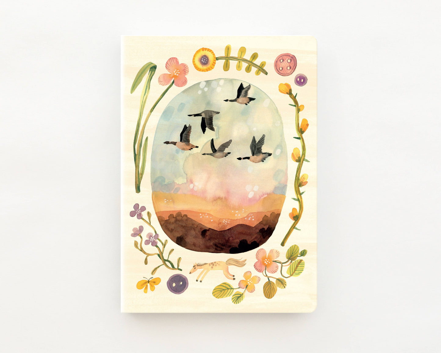 Notebook A5 — Wild Geese
