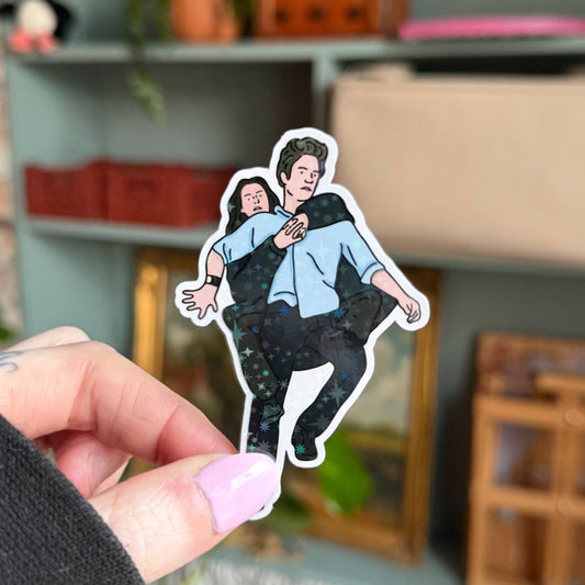 Spider Monkey Vinyl Sticker | Glossy Laptop Sticker
