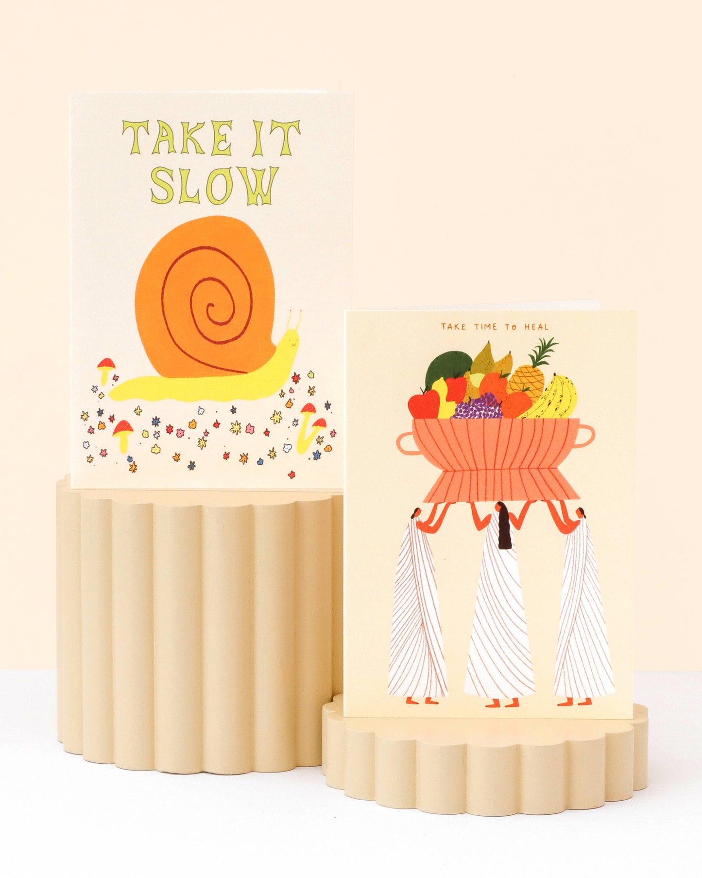 Take It Slow Card | Get Well Soon | Thinking of You | Snail