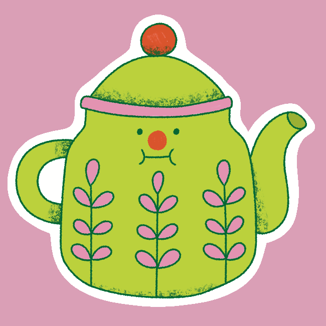 Teapot Sticker