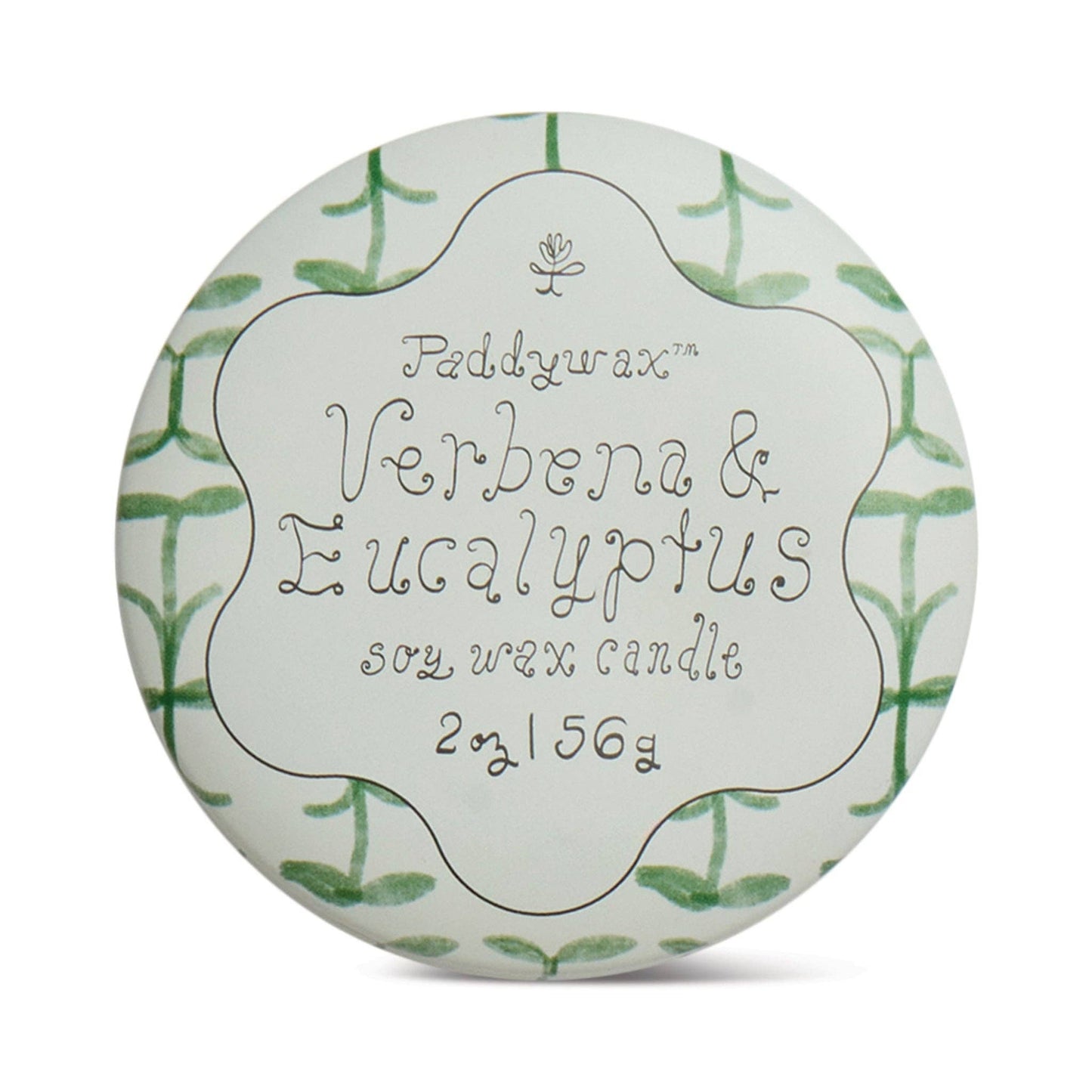 Paddywax Tulip Tin Candle - Verbena & Lemongrass