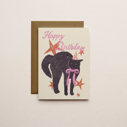 Birthday Cat Card
