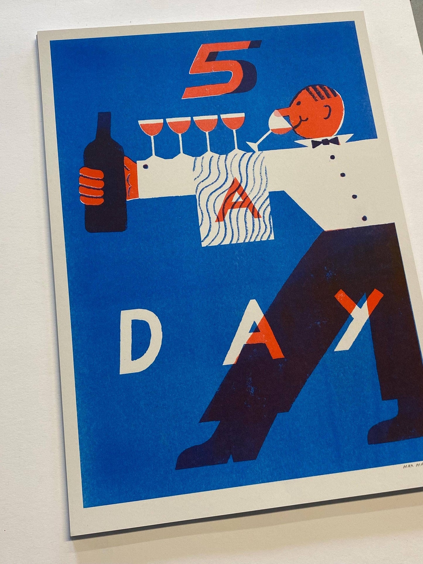 5 a Day riso print (A3)