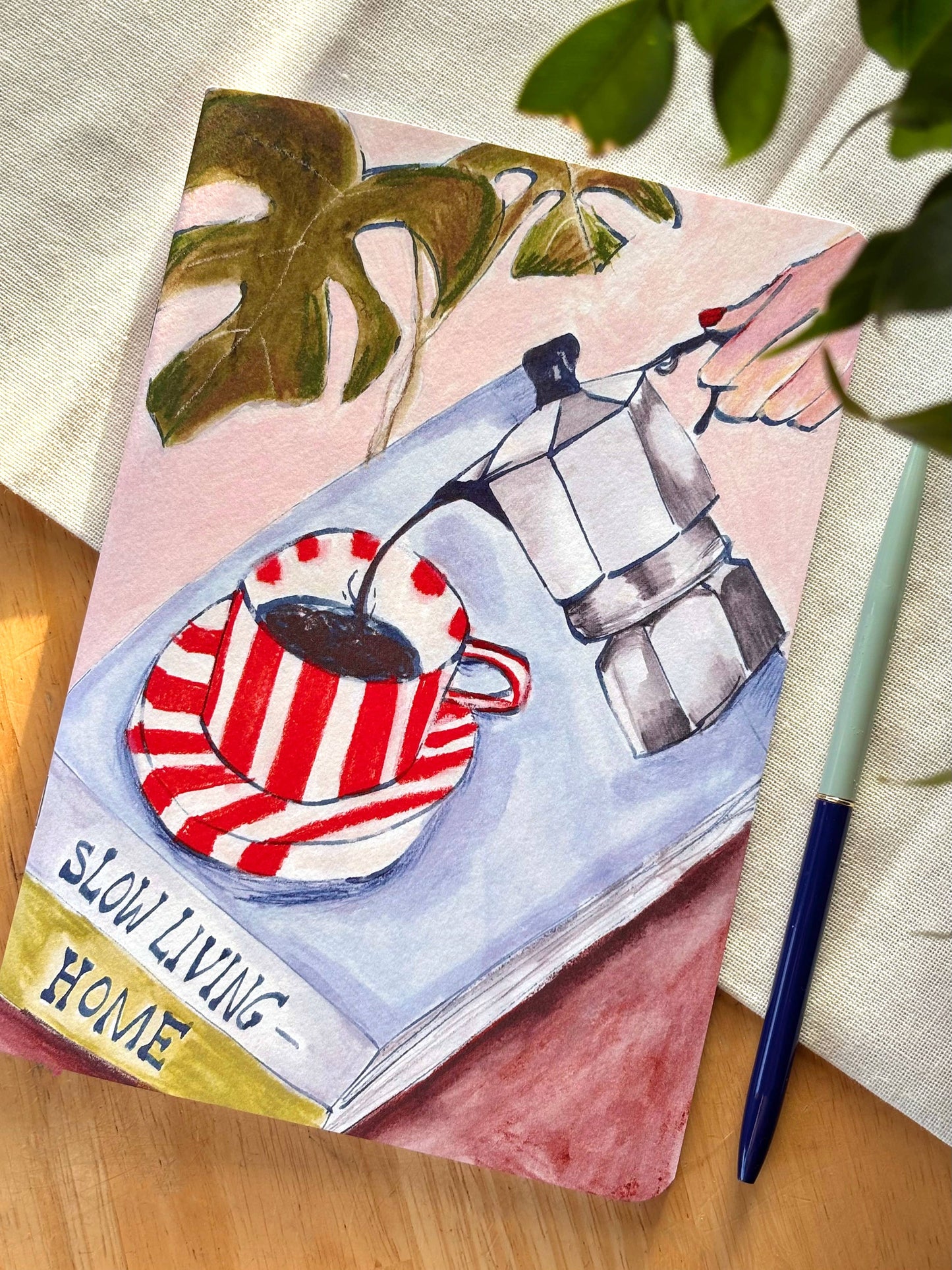 Coffee Pour A5 Softcover Notebook