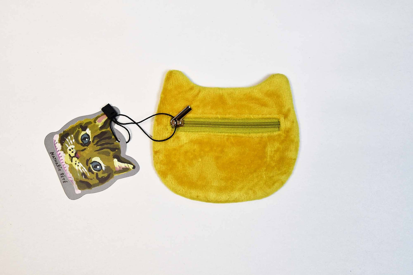 [Nathalie Lete] Embroidered Cat Face Pouch - MAYA